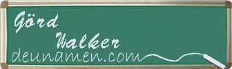 Görd Walker Visitenkarte
